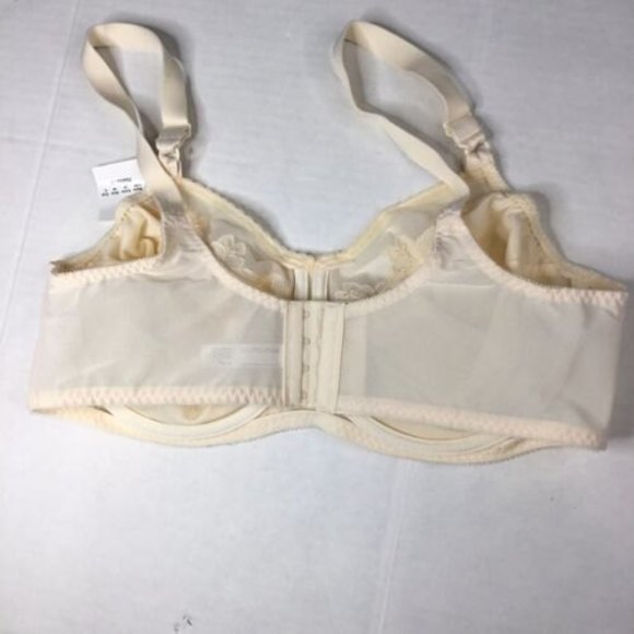 Bali Women's Flower Underwire Bra DF 0180 size 40D - Picture 3 of 11